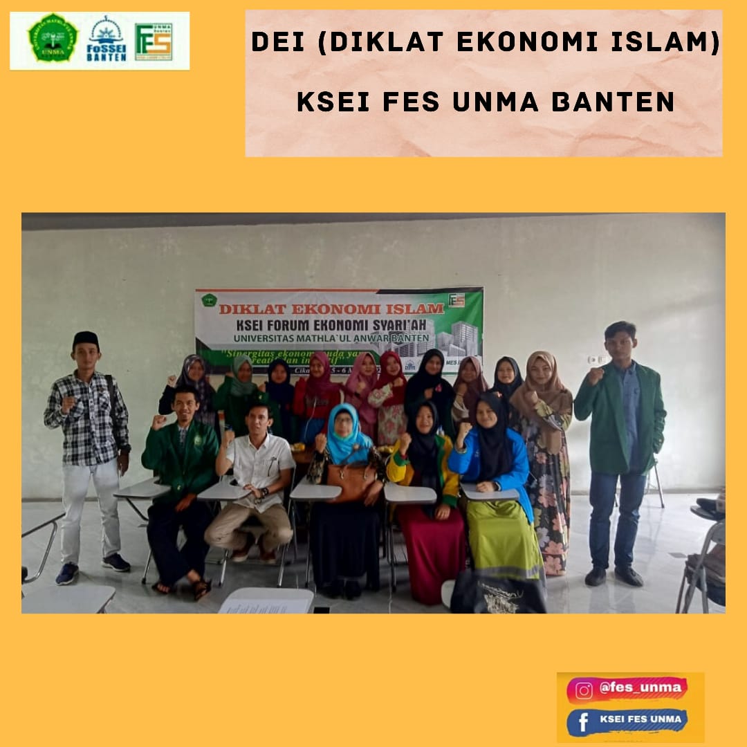 Forum Ekonomi Syari’ah  UNMA Banten Adakan Diklat Ekonomi Islam