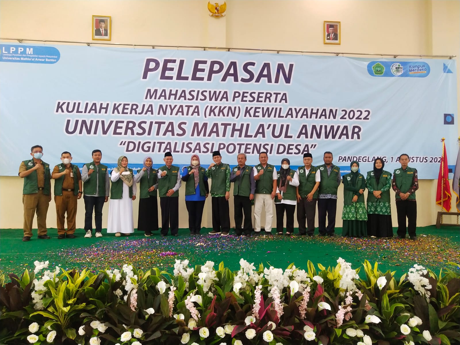 Pelepasan KKN Mahasiswa Universitas Mathla’ul Anwar Banten  2022