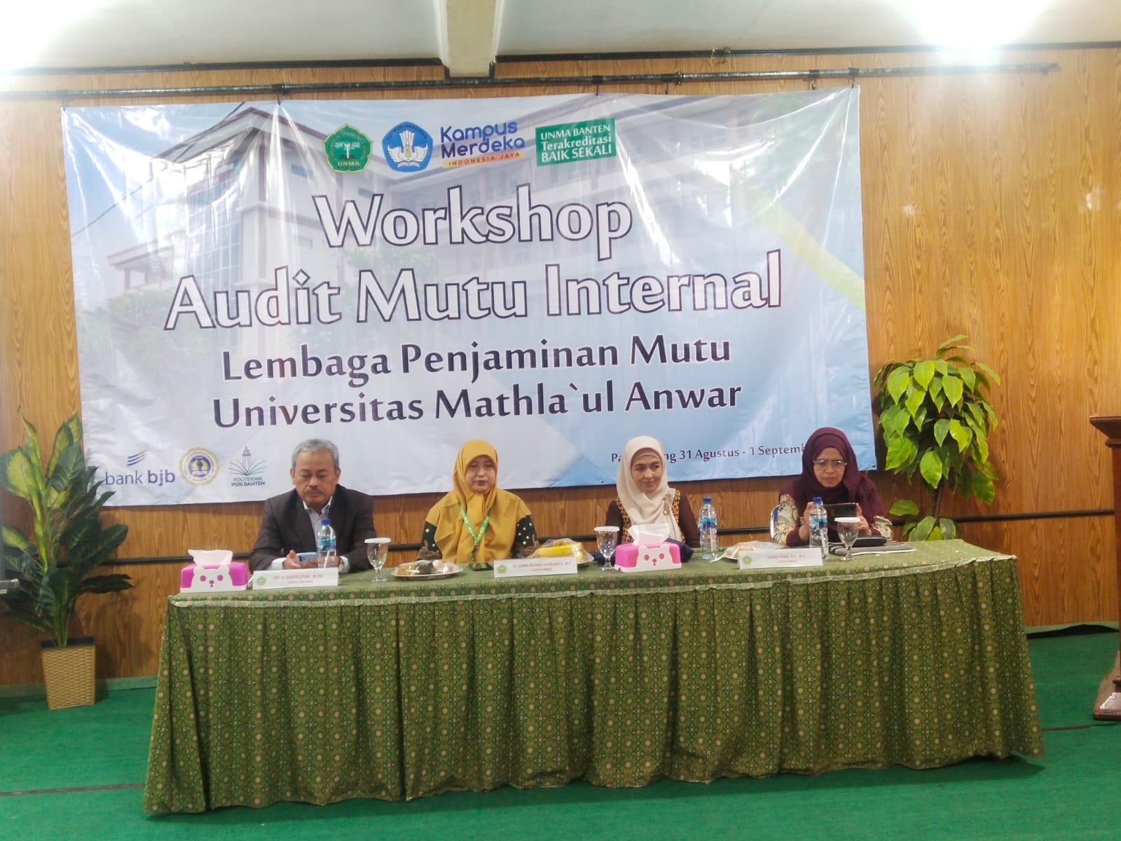 Lembaga Penjamin Mutu (LPM) Universitas Mathla’ul Anwar Banten Selenggarakan Workshop Audit Mutu Internal (AMI) 2023