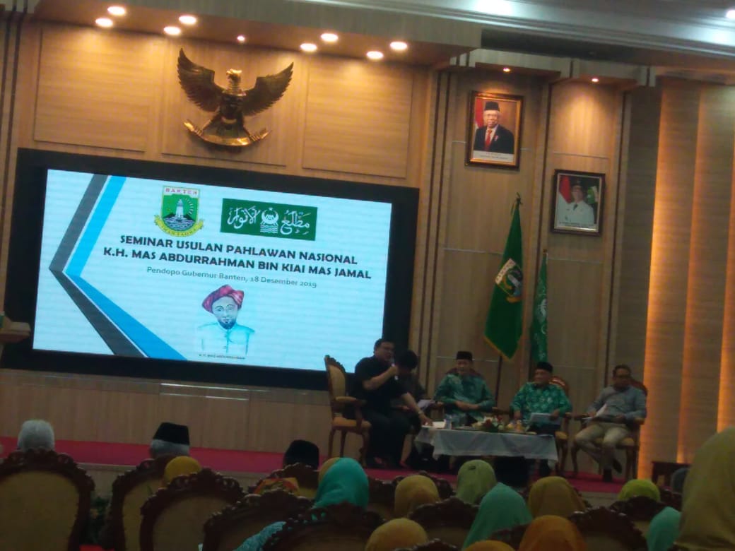 Pemerintah Provinsi Banten Gelar Seminar Usulan Pahlawan Nasional K.H. Mas Abdurrahman